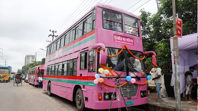 চট্টগ্রামে নারীদের জন্য চালু হলো ‘মহিলা বাস সার্ভিস’