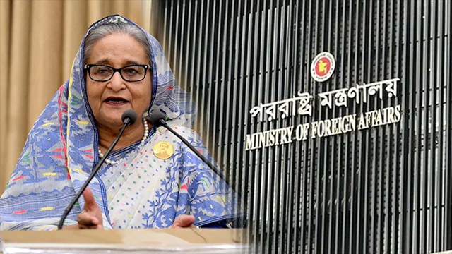 দিল্লিতে শেখ হাসিনার সংবাদ সম্মেলন: ঢাকার তীব্র ক্ষোভ প্রকাশ