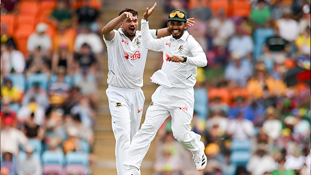 অস্ট্রেলিয়াকে ১৯৮ রানেই গুটিয়ে দিল বাংলাদেশ, হাসান মাহমুদের ৬ উইকেট