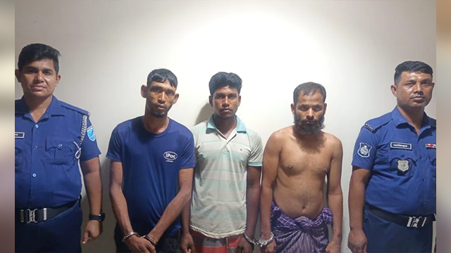 শরীয়তপুরে স্বামীকে বেঁধে স্ত্রীকে ধর্ষণ, ৯৯৯ ফোনকলে গ্রেফতার ৩