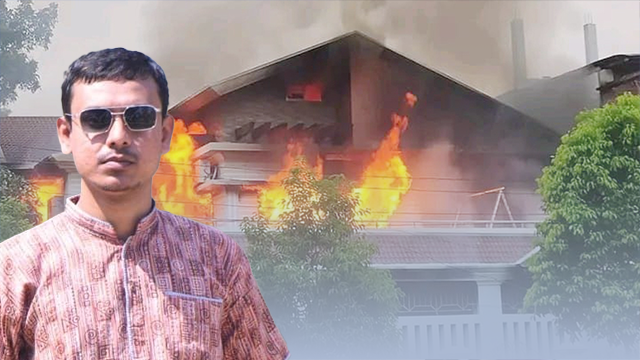 মাশরাফীর বাড়ি পোড়ানোর বিচার চান বৈষম্যবিরোধী নেতা মিনহাজ