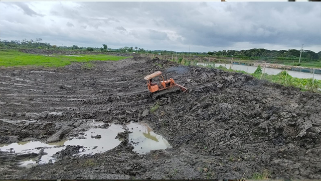 মনিরামপুরে ফসলি জমি কেটে অবৈধ ঘের নির্মাণের অভিযোগ, জলাবদ্ধতার শঙ্কায় এলাকাবাসী