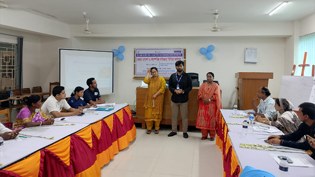 নবাবগঞ্জে জেন্ডার ডায়ালগ ও পারস্পরিক অভিজ্ঞতা বিনিময় কর্মশালা অনুষ্ঠিত